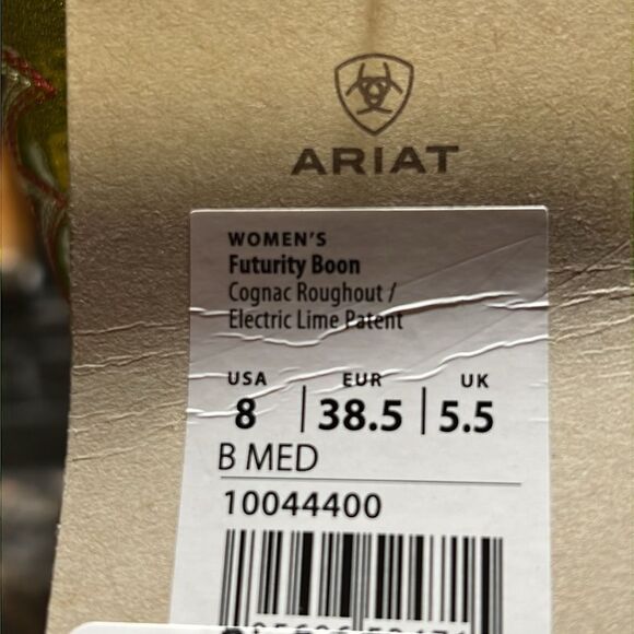 ARIAT WOMEN'S FUTURITY BOON WESTERN BOOTS - SQUARE TOE - Picture 9 of 16